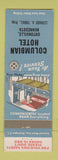 Matchbook Cover - Columbian Hotel Ortonville MN