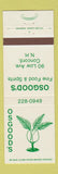 Matchbook Cover - Osgood's Restaurant Conway NH