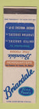 Matchbook Cover - Briardale Fine Foods Des Moines San Francisco WEAR