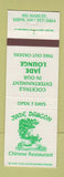 Matchbook Cover - Jade Dragon Chinese Restaurant Keene NH
