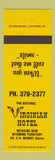 Matchbook Cover - Virginian Hotel Medicine Bow WY