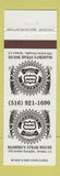 Matchbook Cover - Manero's Prime Steak House Syosset LI NY