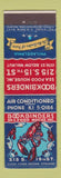 Matchbook Cover - Bookbinder's Seafood feature Philadelphia PA