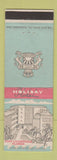 Matchbook Cover - Holiday Hotel Fort Lauderdale FL