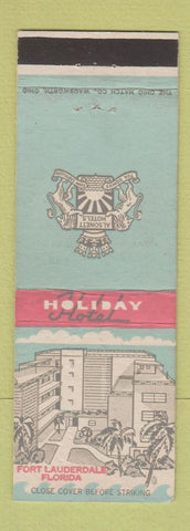 Matchbook Cover - Holiday Hotel Fort Lauderdale FL