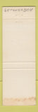Matchbook Cover - The Black Watch Restaurant Sioux Falls SD