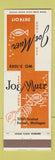 Matchbook Cover - Joe Muer Restaurant Detroit MI