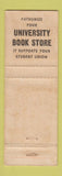 Matchbook Cover - University Book Store Lafayette LA hillbilly WEAR