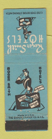 Matchbook Cover - Roger Smith Hotels bellhop WEAR
