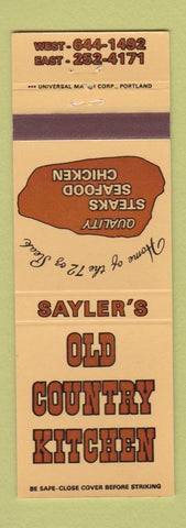 Matchbook Cover - Old Country Kitchen Saylers
