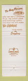 Matchbook Cover - Old Country Kitchen Saylers