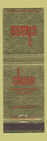Matchbook Cover - Chase Laundry Dry Cleaning Greenville PA