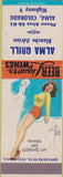 Matchbook Cover - Alma Grill Alma CO pinup