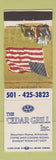 Matchbook Cover - The Cedar Grill Mountain Home AR
