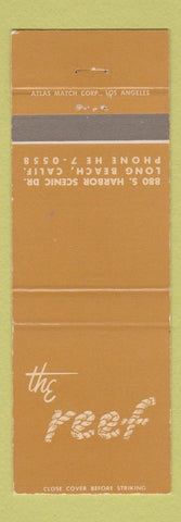 Matchbook Cover - The Reef Long Beach CA