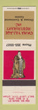 Matchbook Cover - China Village Restaurant Salt Lake City UT