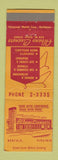 Matchbook Cover - Albano Cleaners Norfolk VA WEAR