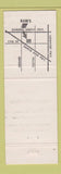 Matchbook Cover - Kam's Chinese Restaurant Santa Ana CA