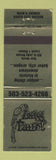 Matchbook Cover - Brass Parrot Baker City OR restaurant