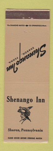 Matchbook Cover - Shenango Inn Sharon PA