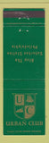 Matchbook Cover - Urban Club Philadelphia PA