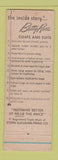 Matchbook Cover - Betty Rose Women's Clothes Stern Slegman Prins Kansas City MO