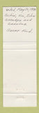 Matchbook Cover - Cantler's Riverside Inn Annapolis MD