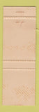 Matchbook Cover - Barry Bonvillain Insurance Houma LA