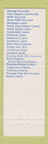Matchbook Cover - Essex Broadway Savings Bank Lawrence MA Andover Methuen