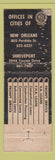 Matchbook Cover - Delta Mortgage Corp New Orleans LA WORN