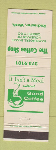Matchbook Cover - The Coffee Shop Rochester WA