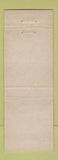 Matchbook Cover - James Bettridge Furniture Toledo OH WORN