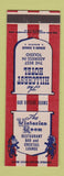 Matchbook Cover - Hillcrest Hotel Toledo OH Victorian Room