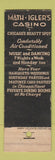 Matchbook Cover - Math Igler's Casino Chicago IL WEAR