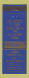 Matchbook Cover - Union Supply Oil Well Artesia Hobbs NM Aspermont Sundown TX