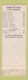 Matchbook Cover - 40 Minute Cleaners Denver? WEAR