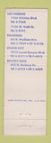 Matchbook Cover - Exclusive Prescription Pharmacy Los Angeles Pasadena CA WEAR