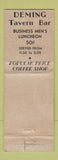Matchbook Cover - Hotel Deming Terre Haute IN WEAR