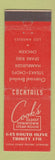 Matchbook Cover - Cook's Steak House Los Angeles CA