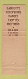 Matchbook Cover - Forest Lodge & Catering San Francisco CA