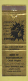 Matchbook Cover - Home of Mediterranean Chuck Wagon South Gate CA