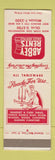 Matchbook Cover - Abbey Rents Sales St Louis MO WEAR
