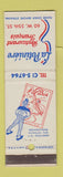 Matchbook Cover - La Potiniere French Restaurant New York City