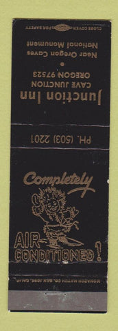 Matchbook Cover - Junction Inn Cave Junction OR Eskimo