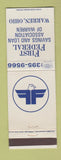 Matchbook Cover - First Federal Savings and Loan Warren OH