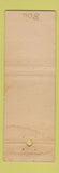 Matchbook Cover - Stork Club New York City WORN