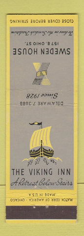 Matchbook Cover - Sweden House Chicago IL