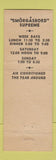 Matchbook Cover - Sweden House Chicago IL