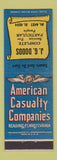 Matchbook Cover - JG Dodds Insurance