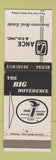 Matchbook Cover - Lance Insurance Medina Brunswick OH #2